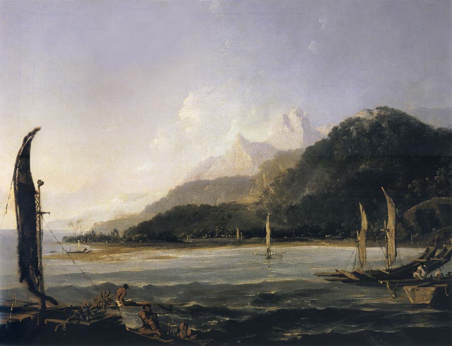 A View of Matavai Bay,Tahiti